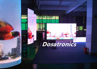 Cina Waterproof Outdoor LED Advertising Screens untuk Event / Stage Rental SMD 3 In 1 P9mm pemasok