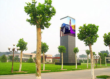 Cina IP68 Outdoor LED Advertising Screens, P10 Full Color LED Display High Refresh Rate pemasok