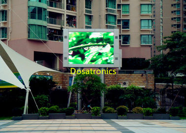 Cina Outdoor Video LED Billboard Untuk Periklanan High Definition SMD 3 In 1 P10mm pemasok