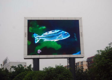 Cina P10 Outdoor Billboard Periklanan LED, LED Display Panel Video Resolusi Tinggi pemasok