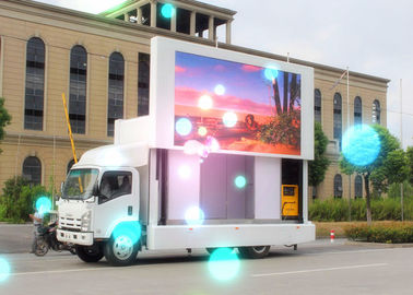 Cina Movable Advertising Truck Mounted LED Display P5 mm 128 * 128 Resolusi pemasok