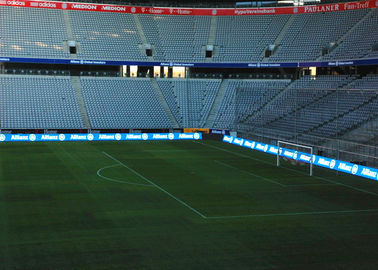 Cina Stadion Sepak Bola LED P10 Outdoor Outdoor Besar Papan Iklan Full Color pemasok