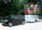P8mm Truck Mounted Mobile Led Display Screen Untuk Sewa Dengan Struktur Baja pemasok