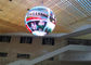 P4.8mm Indoor LED Ball Display / Spinning LED Sphere Screen Big View Angle pemasok